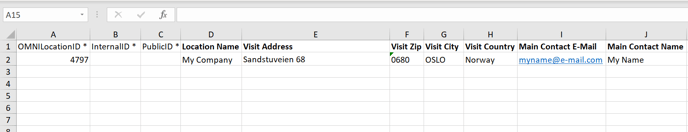 Exporting DatabeatOMNI locations to Excel2