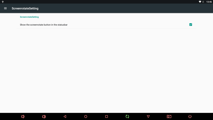 ScreenRotateSetting Rotate Icon Android OMNIplay3