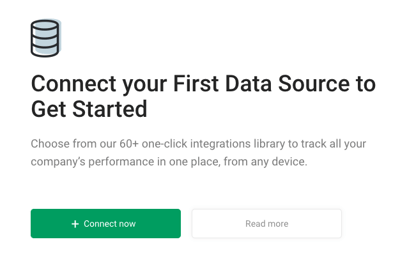 Connect datasource in databox