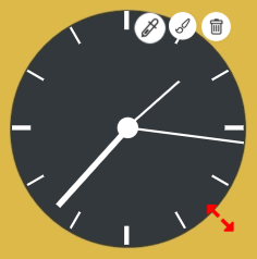 Analog Clock Design Icons