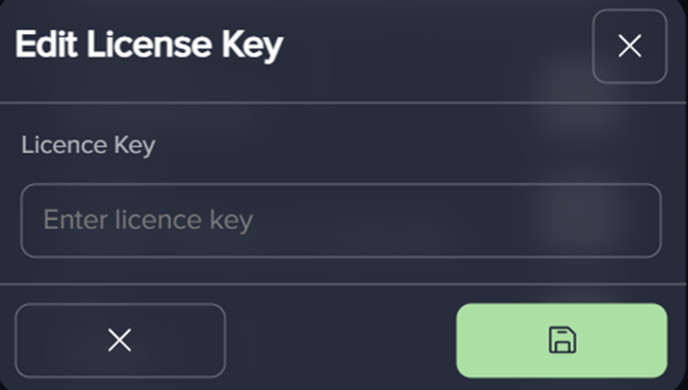 License key