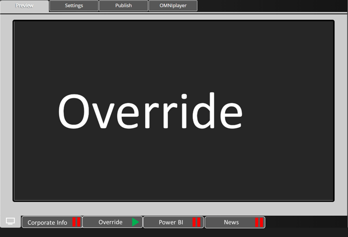 Override Preview in DBO