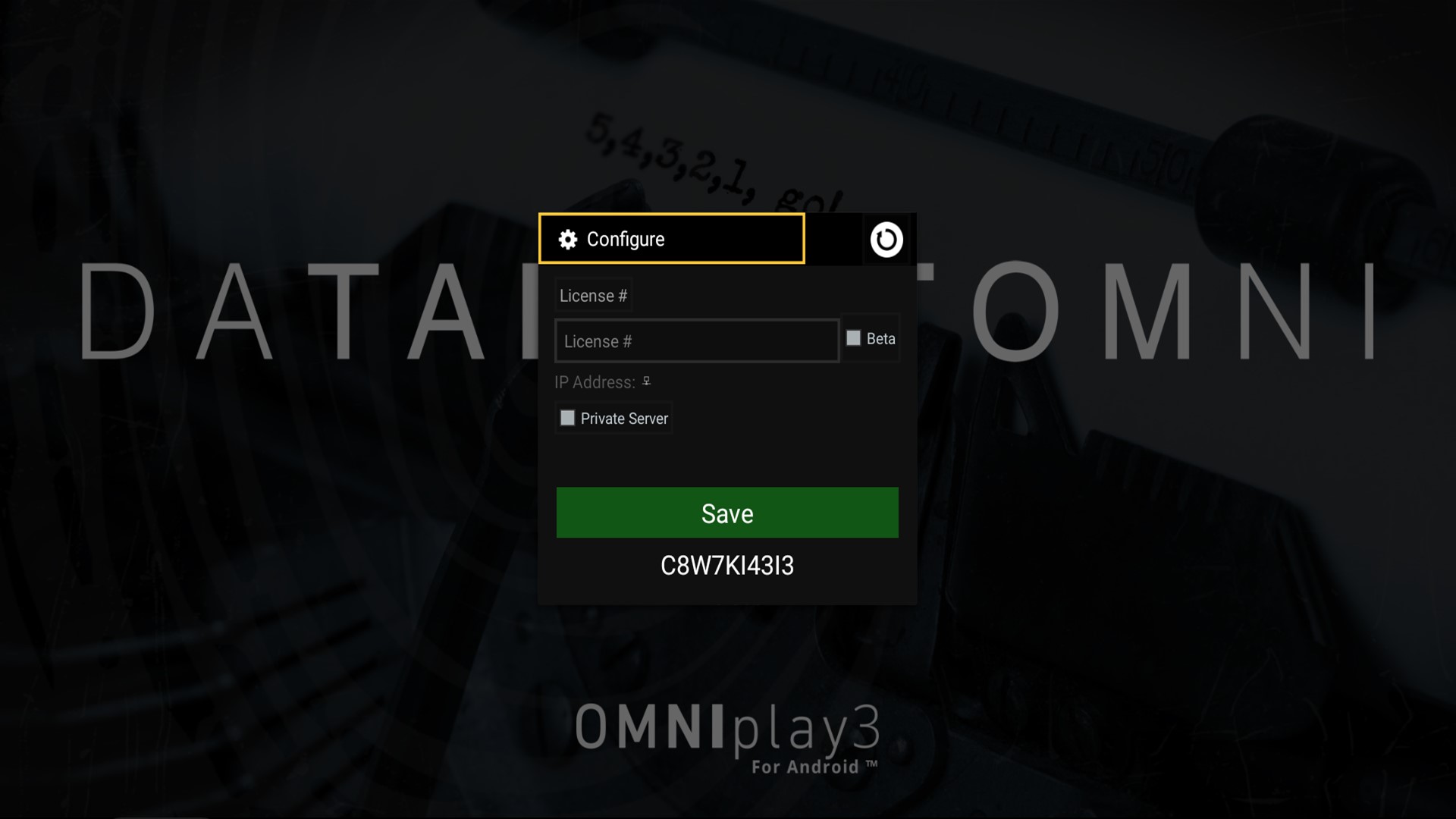 Installation of OMNIPlayer3