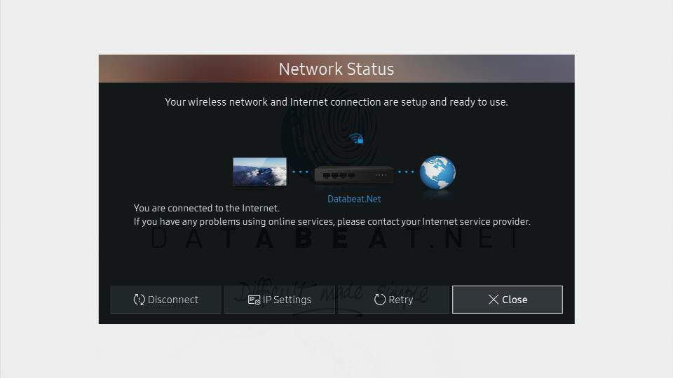 Samsung Network Status