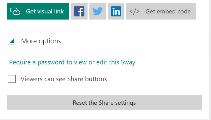 sway share link