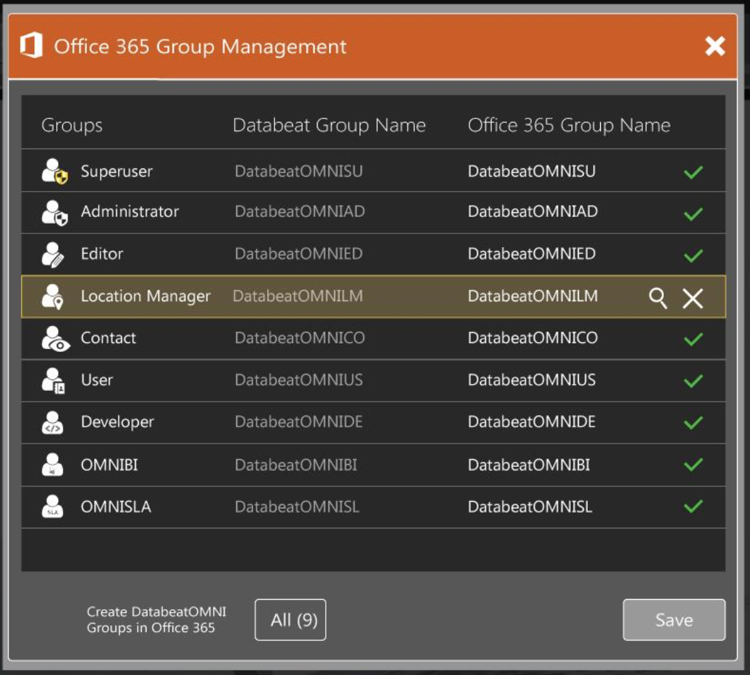 office 365 management groups