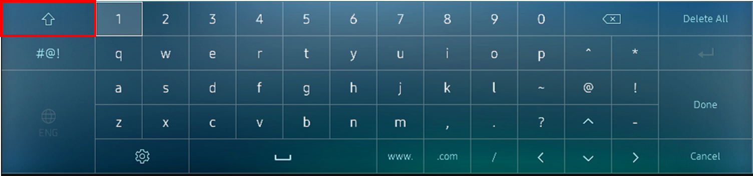 Samsung Digital Keyboard