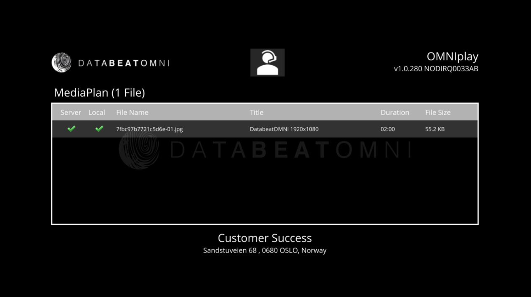 Databeat OMNIplay LG webOS MediaPlan