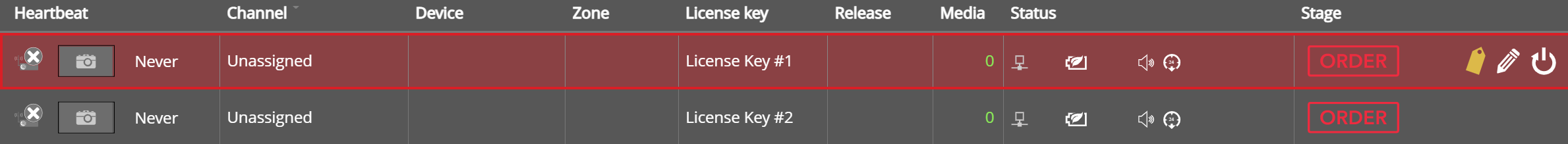License Key #1 is ready to relocate